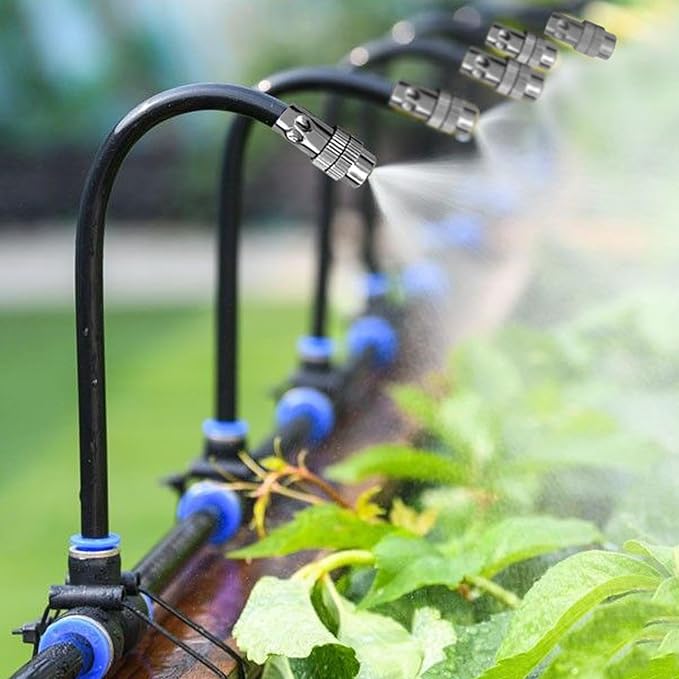 🔥LAST DAY SALE 50% OFF🚿360° Curved Garden Automatic Irrigation System ...