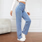 ⏰New Exclusive Flash Sale 50% OFF🔥Casual High Waist Multi-Pocket Wide Leg Stretchy Jeans