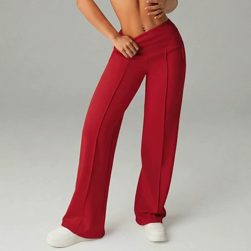 👖50% OFF! 👚 Women‘s Straight Leg Pants – Loose Fit, Plain Design & Comfortable Everyday Wear 👩