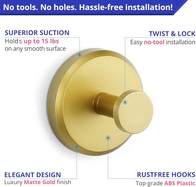 🎉Buy 2 Get 1 Free🎄2025 Upgraded Suction Cup Hooks