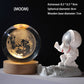 🌌 50% OFF NOW! ✨ 3D Galaxy Crystal Night Light – 16 Colors, Remote Control & USB Powered 🌙
