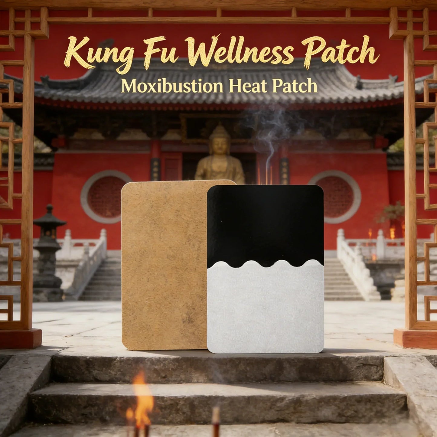 ⏳Time-Limited Sale 50% OFF⏰ Ginger Pain Relief Patches – Natural Heat Therapy for Aches & Stiffness | Stick It Where It Hurts! 💆‍♀️