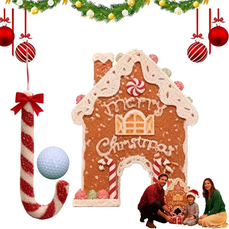 ✨🎁Big sale 49% OFF &Free shipping🎅 Gingerbread Golf Game Set - Best Christmas Game