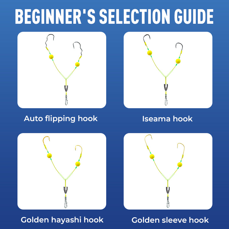 🔥🔥Buy 3 Get 2 Free 🎁Reverse Bottom Fishing Rig Hook