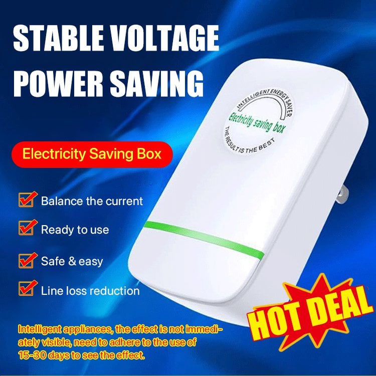 🔋 LIMITED-TIME 50% OFF! ⚡ Electricity Saving Box – Reduce Bills, Protect Appliances, Easy Plug-In 💡