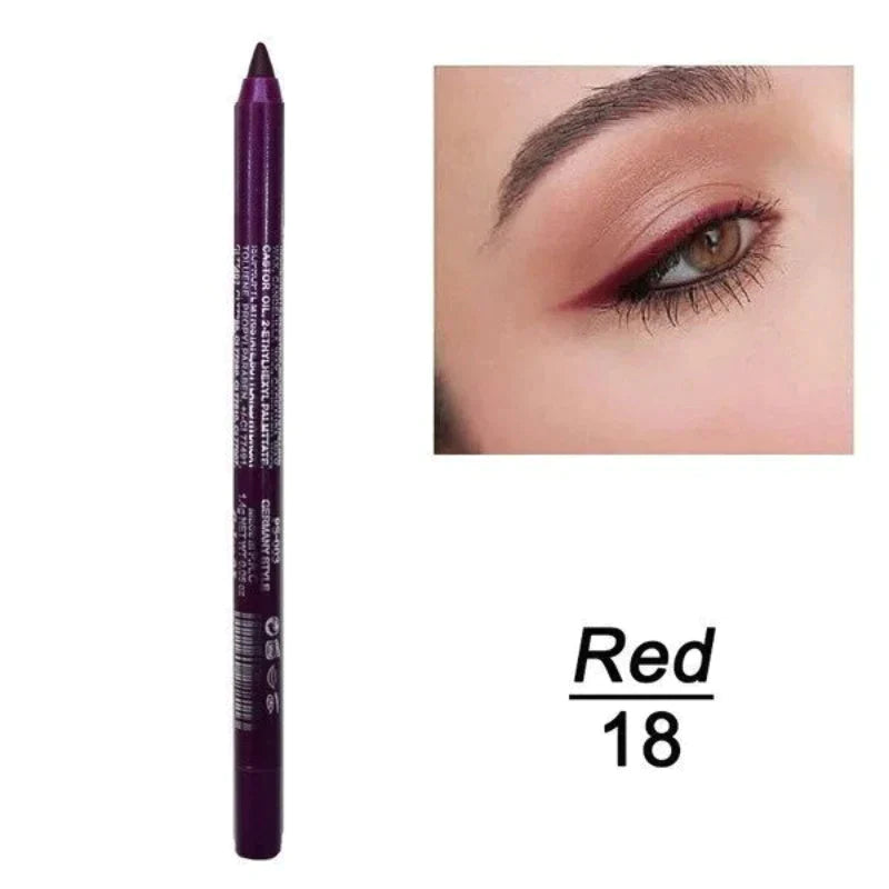 🎁Super Deal💜 50,000 Units Sold✨ 14-Piece Waterproof Gel Eyeliner Set Features metallic and pearlescent finishes Long-lasting, smudge-proof formula✨