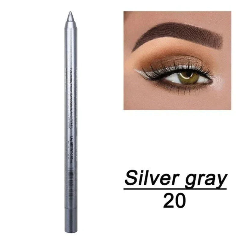 🎁Super Deal💜 50,000 Units Sold✨ 14-Piece Waterproof Gel Eyeliner Set Features metallic and pearlescent finishes Long-lasting, smudge-proof formula✨