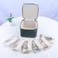 Travel Jewelry Box with Small Pouches