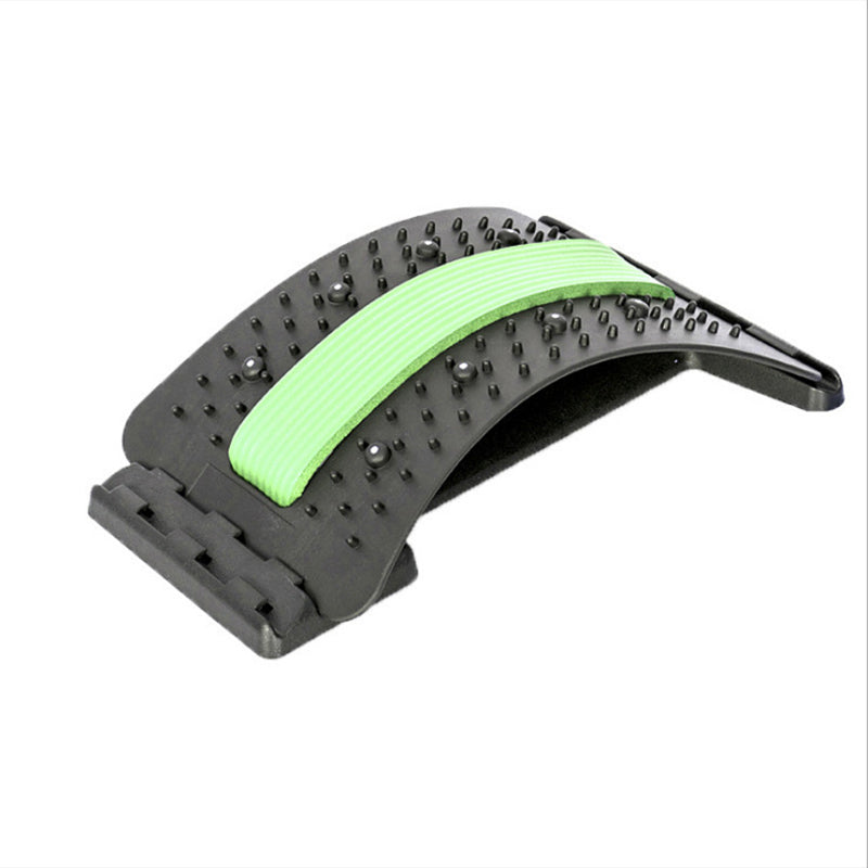 Magnetic Lumbar Stretcher – Acupressure Massage, Portable Design & Relieves Back Pain 🧘‍♂️✨