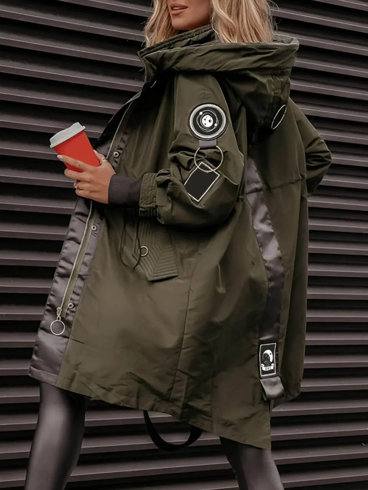 ⏳Limited-time special price £32.99⏰Women's long-sleeved hooded jacket
