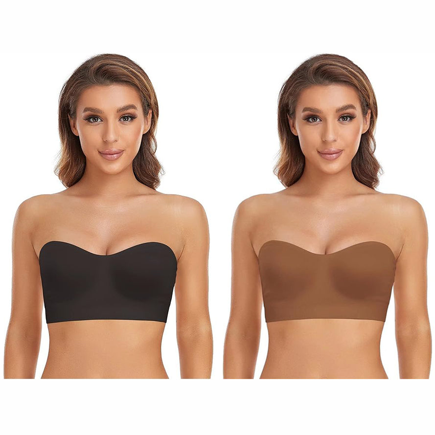 💟 BUY 2 GET 1 FREE🌷Strapless Wireless Bra