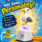 Mine Little Bird Voice-Activated Light-Up Electronic Keychain: Squeeze-to-Play Duck-Shaped Creative Keychain