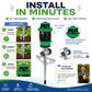 🎁 Hot Sale 50% OFF 🔥Stainless Steel Rotary Irrigation Tripod Telescopic Support Sprinkler