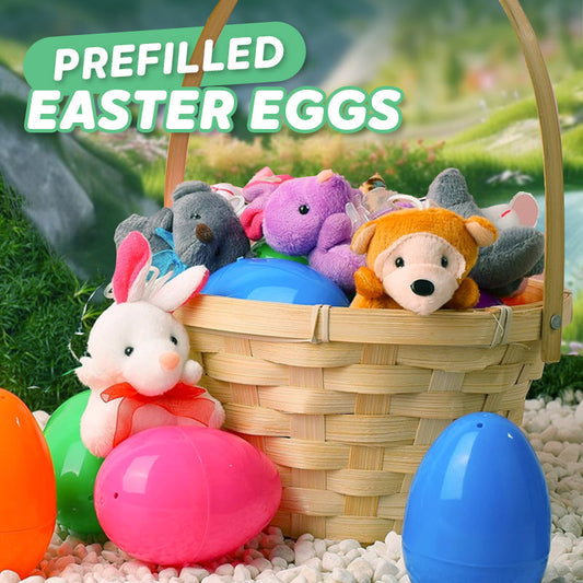 🐰Easter Hot Sale 50% OFF!🐣Pre-filled Easter Eggs with Stuffed Animal Toys