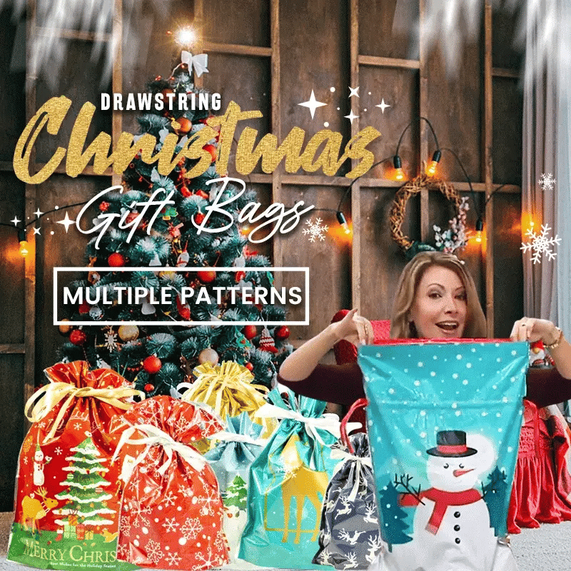 🔥Christmas Sale 49% OFF🎅The World’s Best Christmas Gift Bag With Drawstring🎁