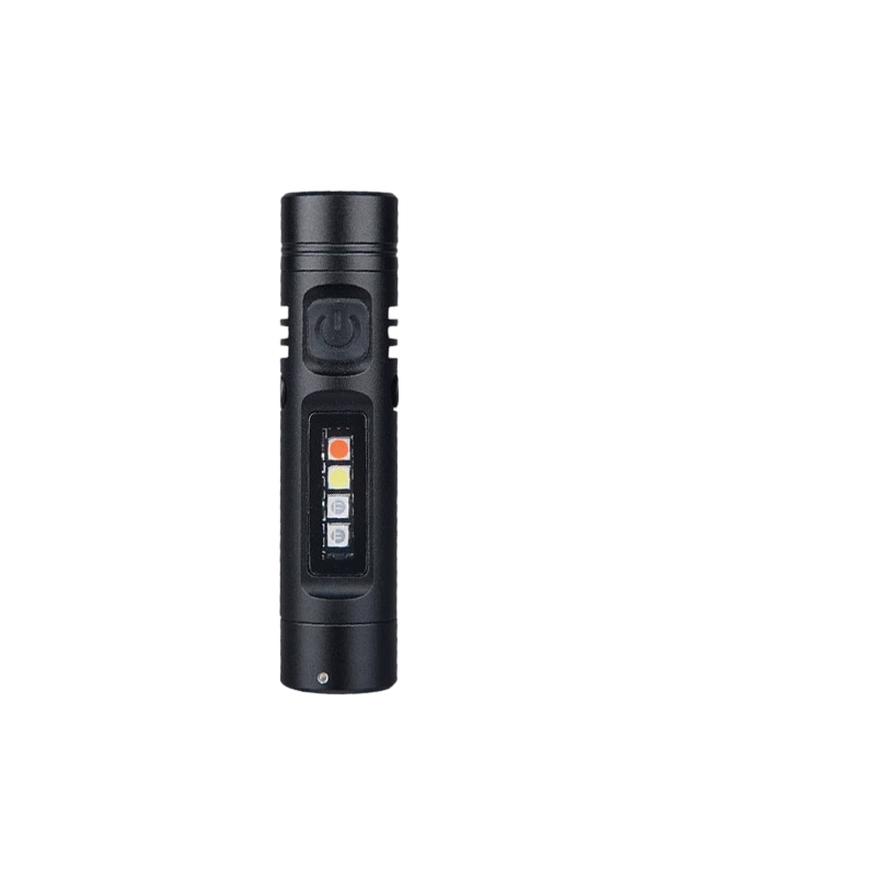 Rechargeable & Magnetic Mini Keychain Flashlight