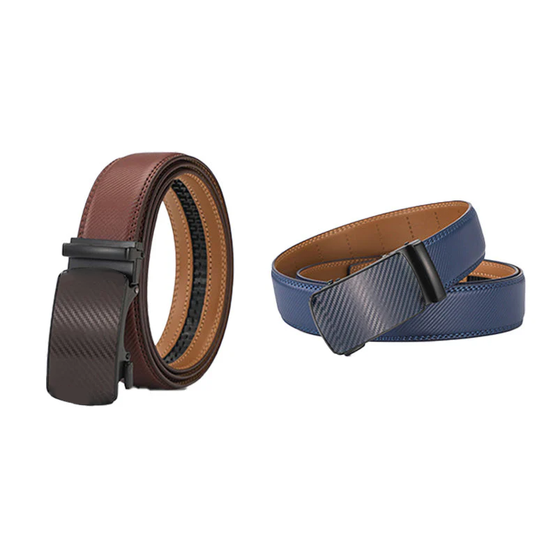 ✨️Best for Father's Day🎁 Leather Ratchet Belt With Adjustable Buckle💼