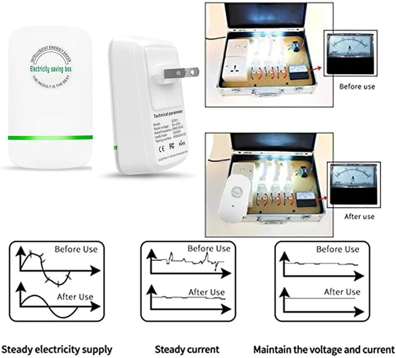⏰🔥LIMITED TIME 50% OFF!🔥50K+ SOLD! Household Electricity Saving Box