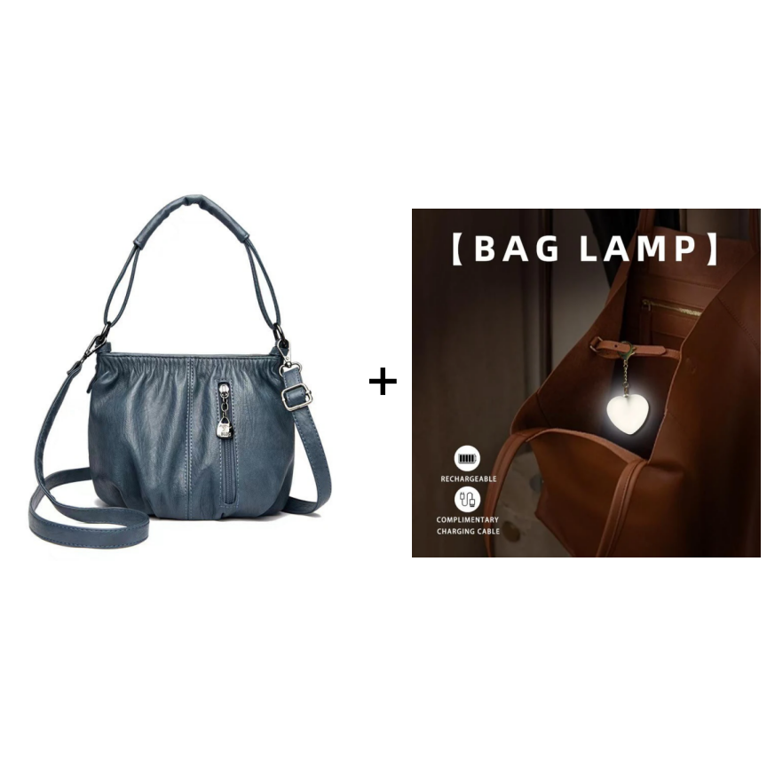 🔥Women's Retro Pleated Bucket Shoulder Bag
