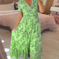 💃Hot Sale 49% OFF🔥 Floral Print V-neck Dress