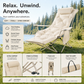 Heavy-Duty Reclining Chair – Foldable, All-Terrain Relaxation