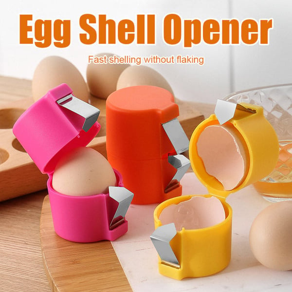 🔥Last Day Buy 1 Get 1 Free🥚Crack And Separate Eggs With Less Mess - Handy 2-in-1 Egg Tool🍳