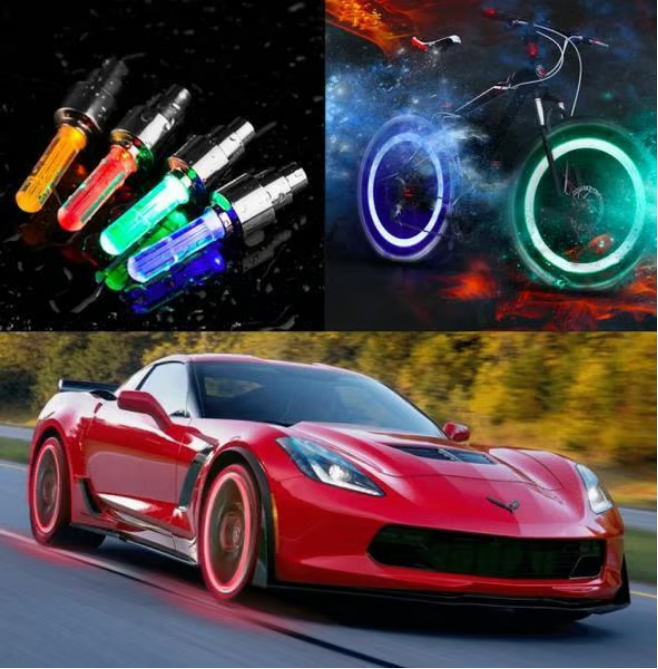 Feux de roue à LED étanches