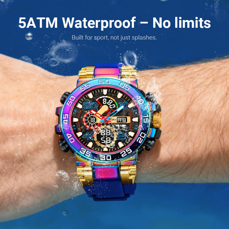 ⏳Time-Limited Special 63% OFF⏰MULTIFUNCTION LED WATCH - Waterproof & Digital Display, 7 Sports Modes with Sleep Monitor, Perfect for Outdoor and Daily Use 🌟🔋