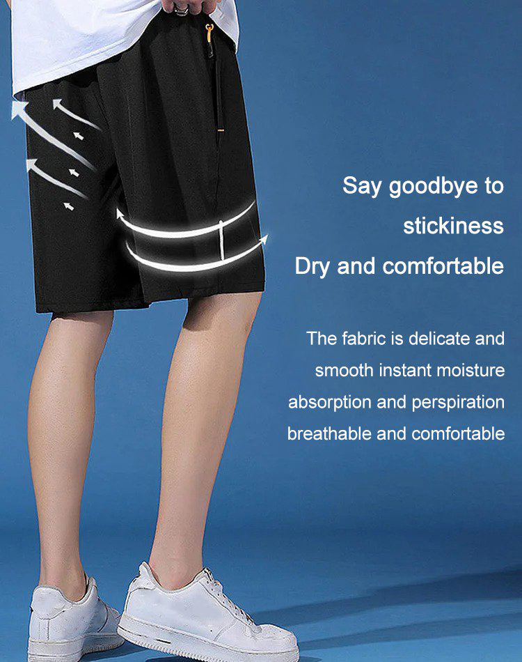 💥Last Day Special Sale 49% OFF💝✨Unisex Ice Silk Quick Drying Stretch Shorts