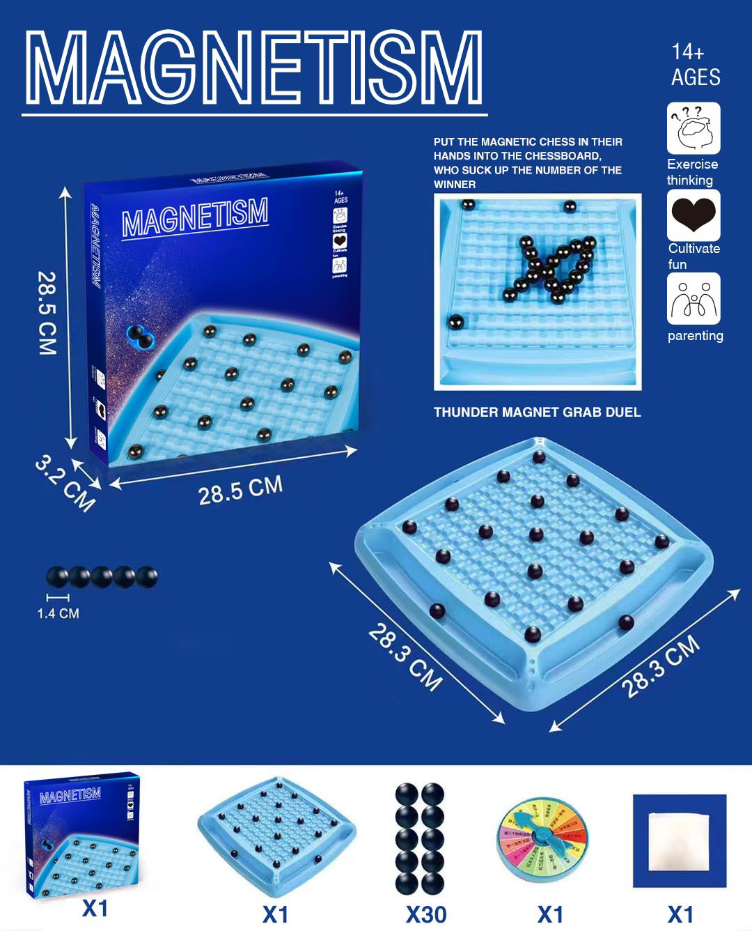 🔥Limited time offer 50% off🔥🎄Magnetic Chess Game🔥