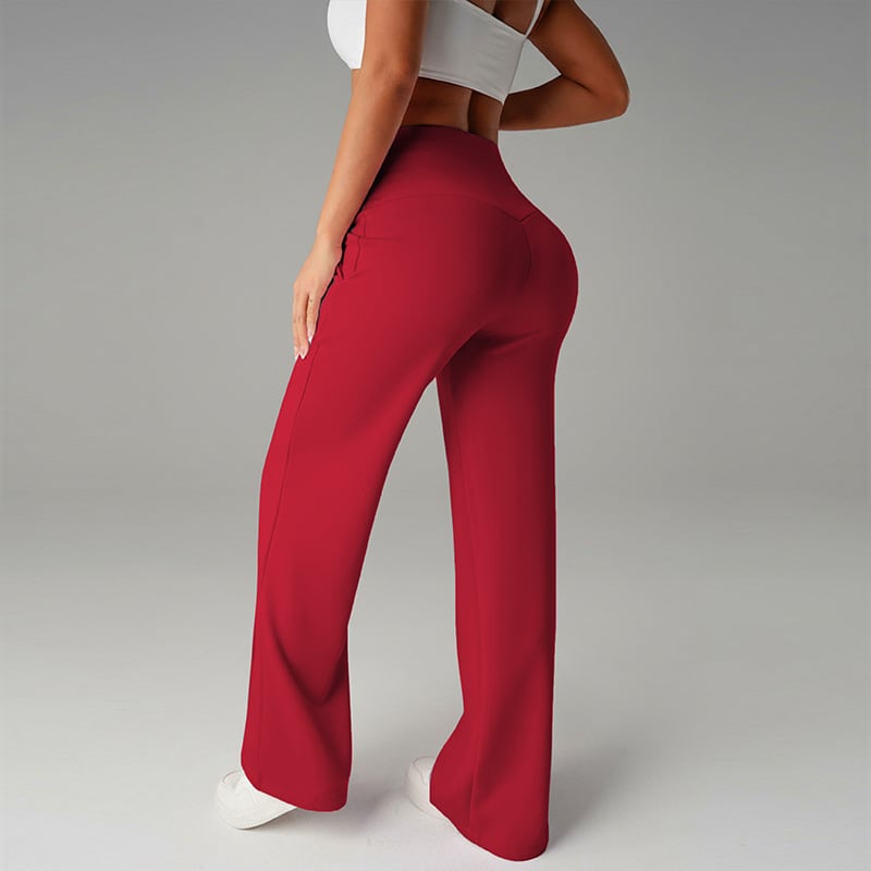 👖50% OFF! 👚 Women‘s Straight Leg Pants – Loose Fit, Plain Design & Comfortable Everyday Wear 👩