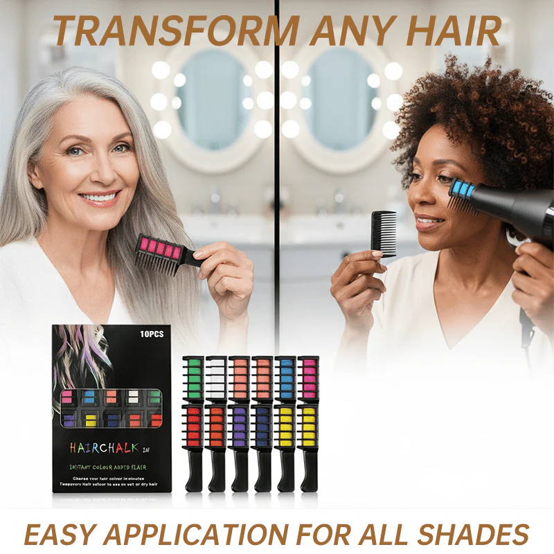 ✨Temporary Hair Dye Chalk Comb- Cruelty Free
