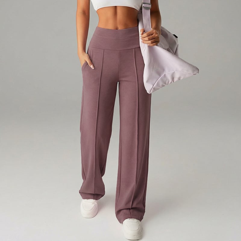 👖50% OFF! 👚 Women‘s Straight Leg Pants – Loose Fit, Plain Design & Comfortable Everyday Wear 👩