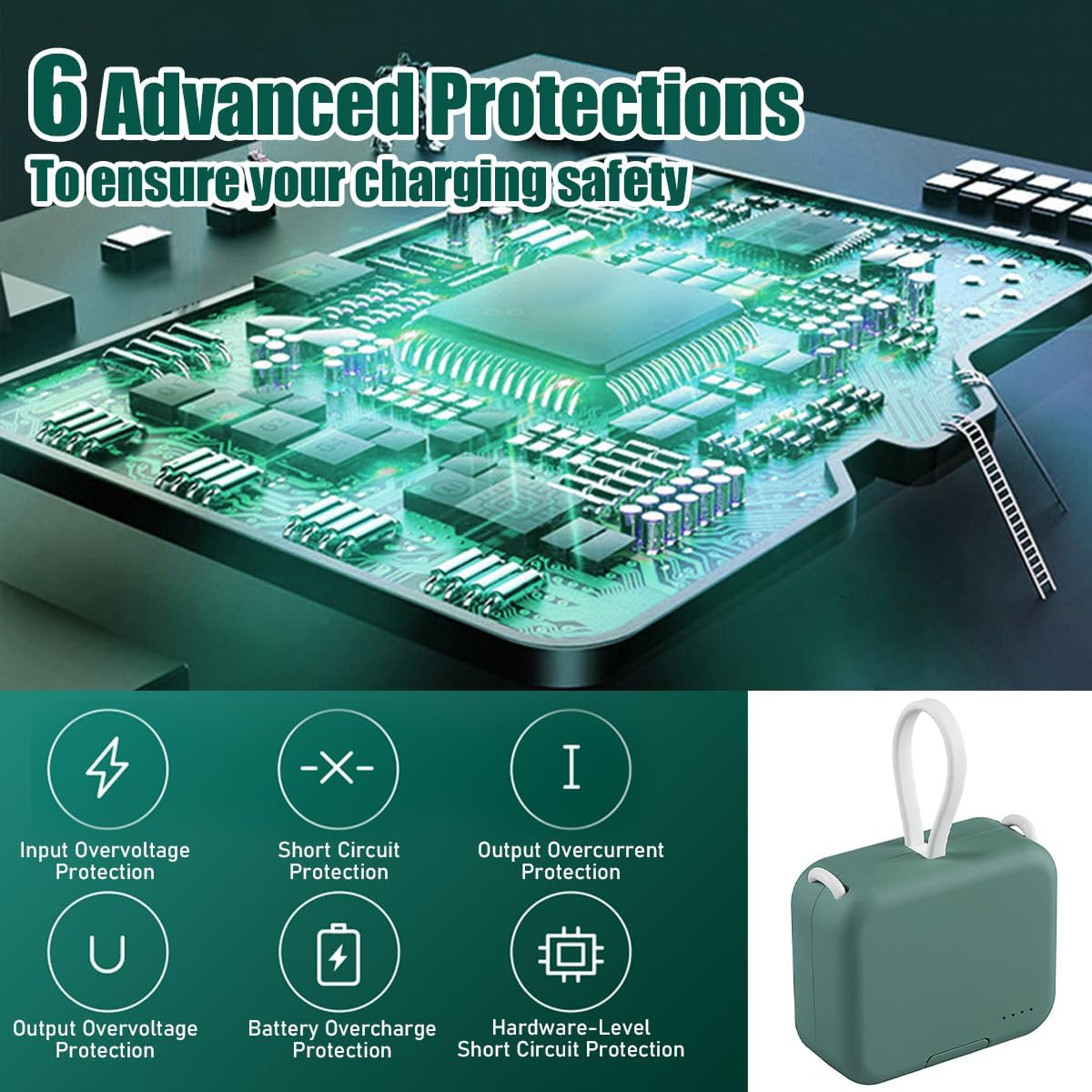 🔥2025 New products🌸 Portable Wireless Charging Treasure Mobile Phone Holder