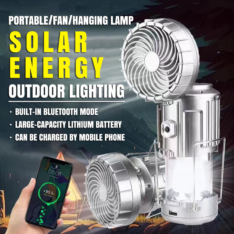 🔥🎁Hot Sale 50% OFF🎁🔥Portable LED Camping Lantern With Fan