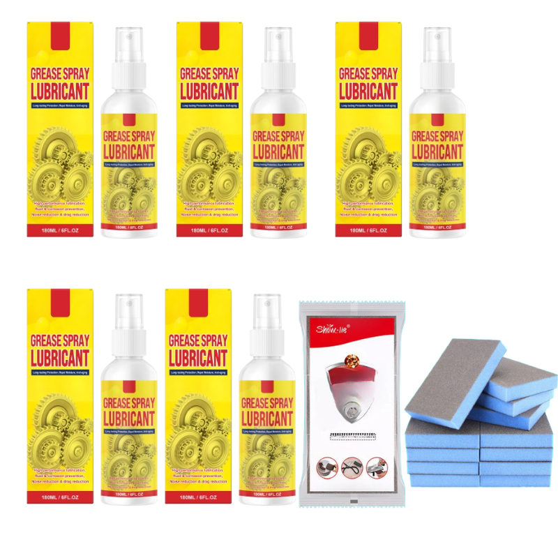 🏆  Special Price £9.99 ! 🔥Buy 3 Get 2 Free🔥Multi-Purpose Rust Remover & Lubricant Spray