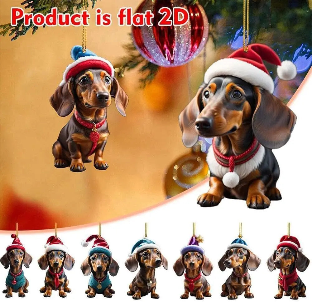 🎄🎁Christmas Sale! 🐕 Puppy-Shaped Christmas Tree Ornaments