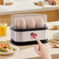 🍳Black Friday 50% OFF SALE💨 Multifunctional Egg Steamer with Clear Lid – Boil, Poach or Omelet✨