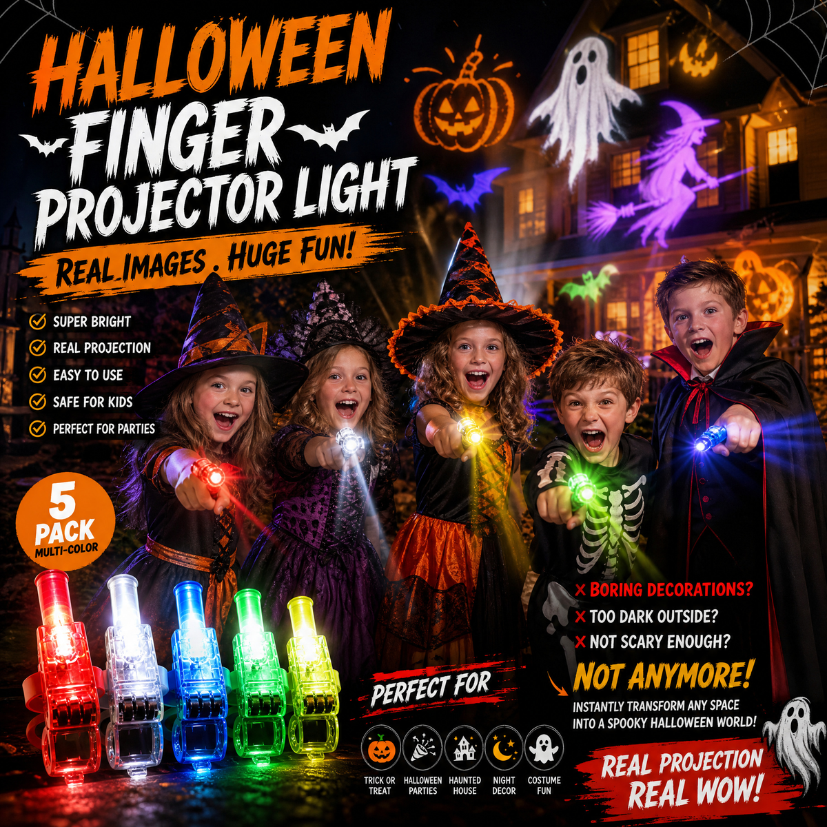 🥳2026 HOT SALE🥳💞50K+ SOLD! 🎉💡 50% OFF! Mini Colorful LED Finger Lights – Bright multi‑color glow, one‑touch on/off. Soft elastic band fits comfortably – perfect for parties, concerts & kids’ play! 🎶✨