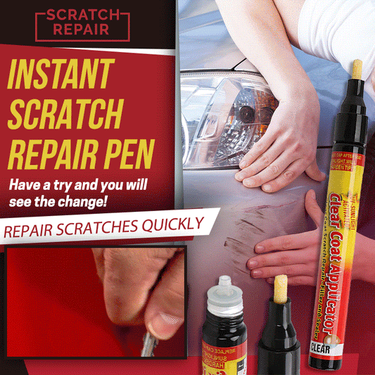 🚗LAST DAY - BUY 1 GET 1 FREE✨ Instant Car Scratch Repair Pen - Fills & Blends Scratches in 60 Seconds, Clear Coat for All Car Colors 🛠️📦