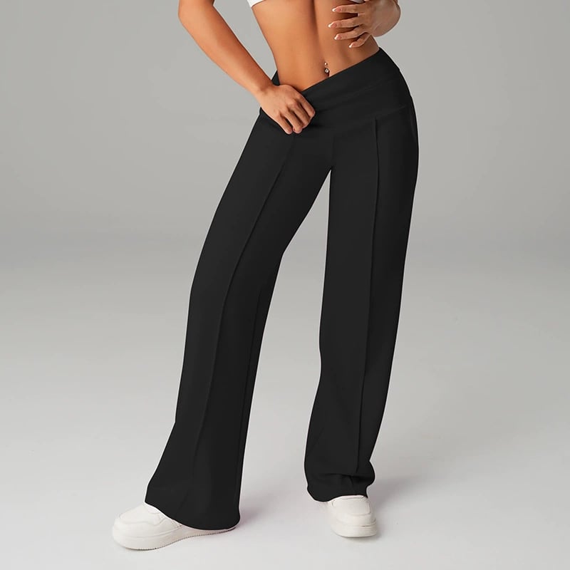 👖50% OFF! 👚 Women‘s Straight Leg Pants – Loose Fit, Plain Design & Comfortable Everyday Wear 👩