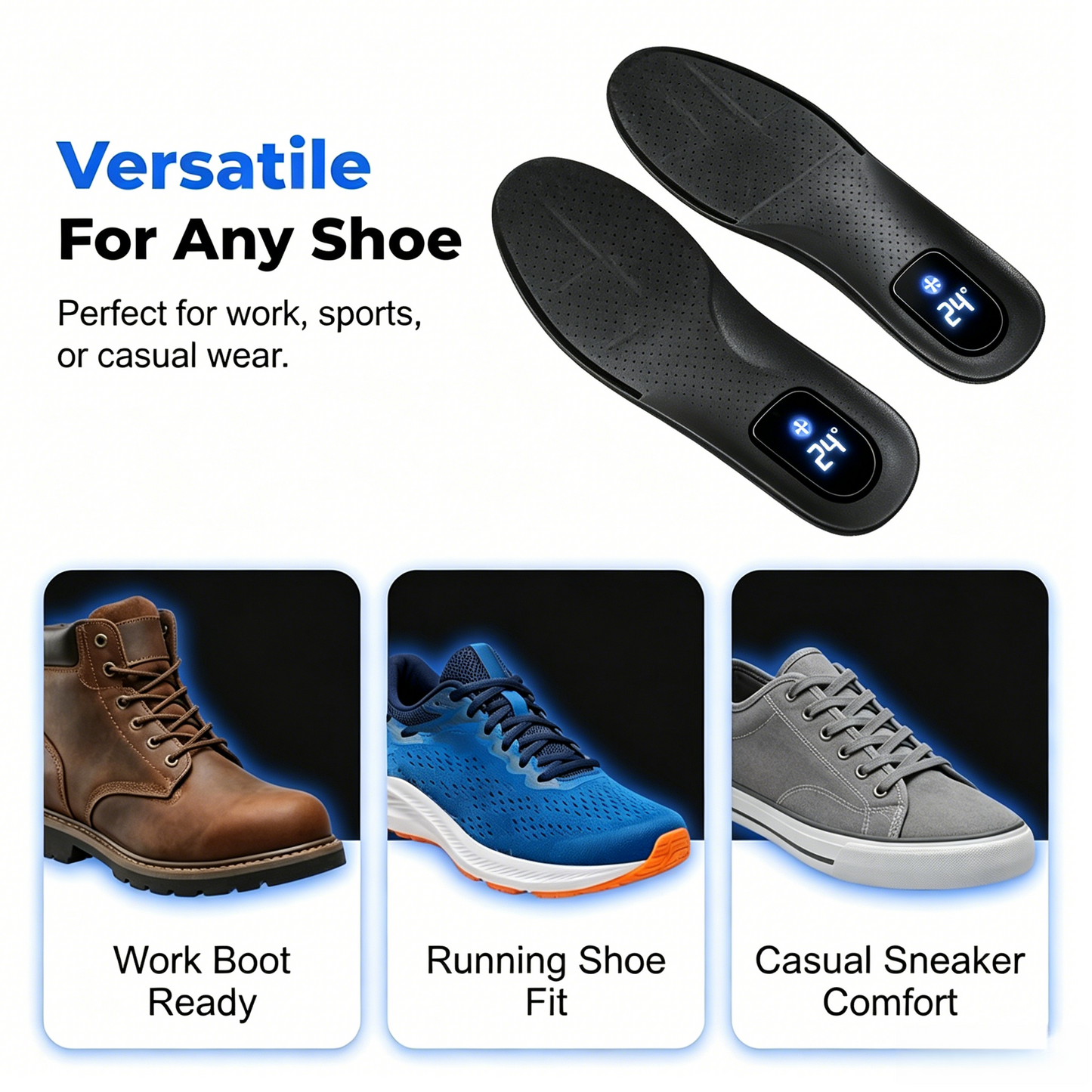 🔥Last Day 50% Off⏰Classic Shock-Absorbing Comfort Insoles