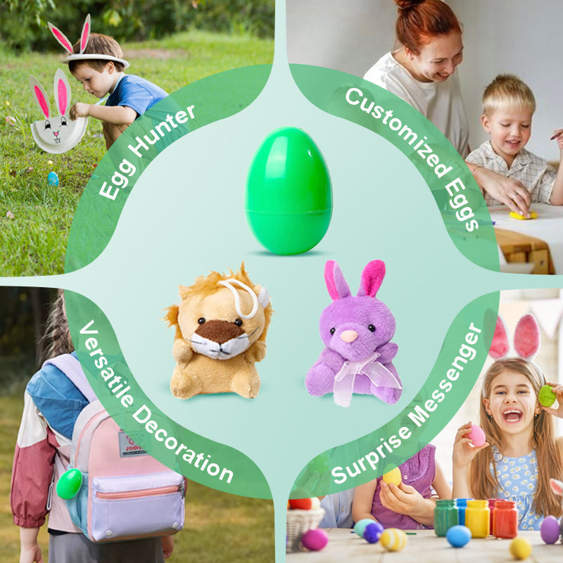 🐰Easter Hot Sale 50% OFF!🐣Pre-filled Easter Eggs with Stuffed Animal Toys