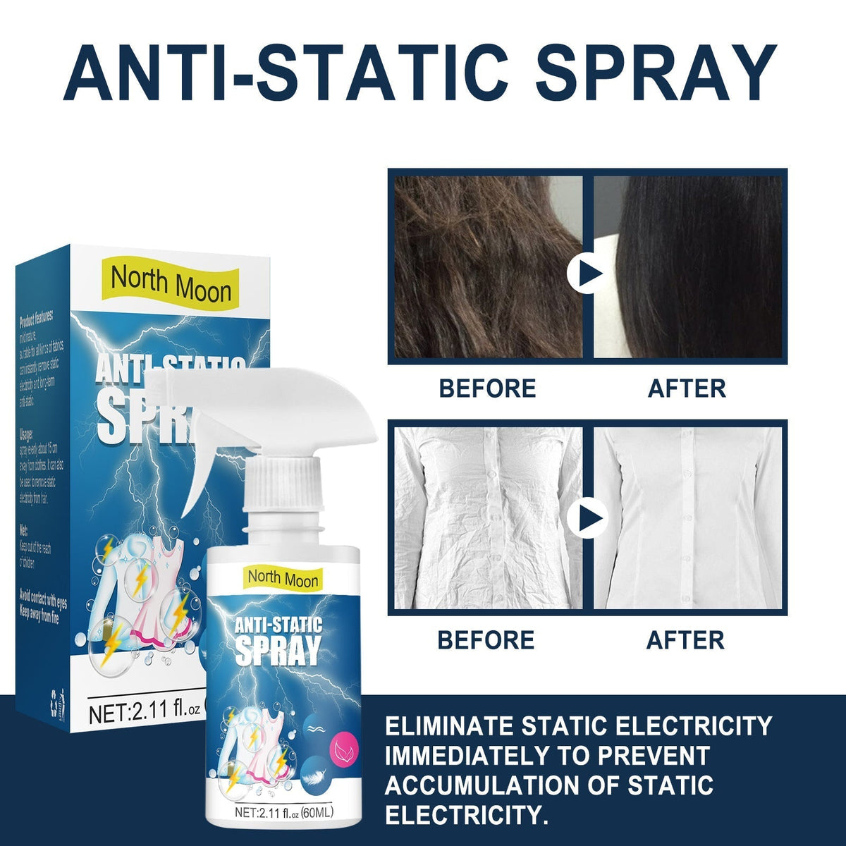Wrinkle Release Spray | Smooth Your Clothes in 30 Seconds