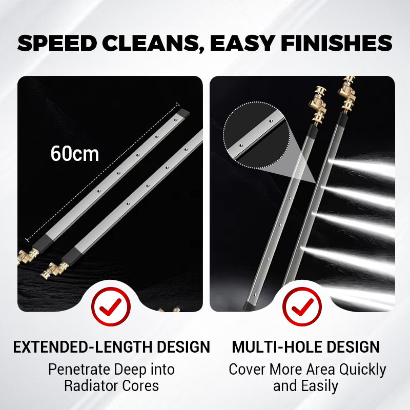 Efficient No-Removal cleaning tool for tight crevices