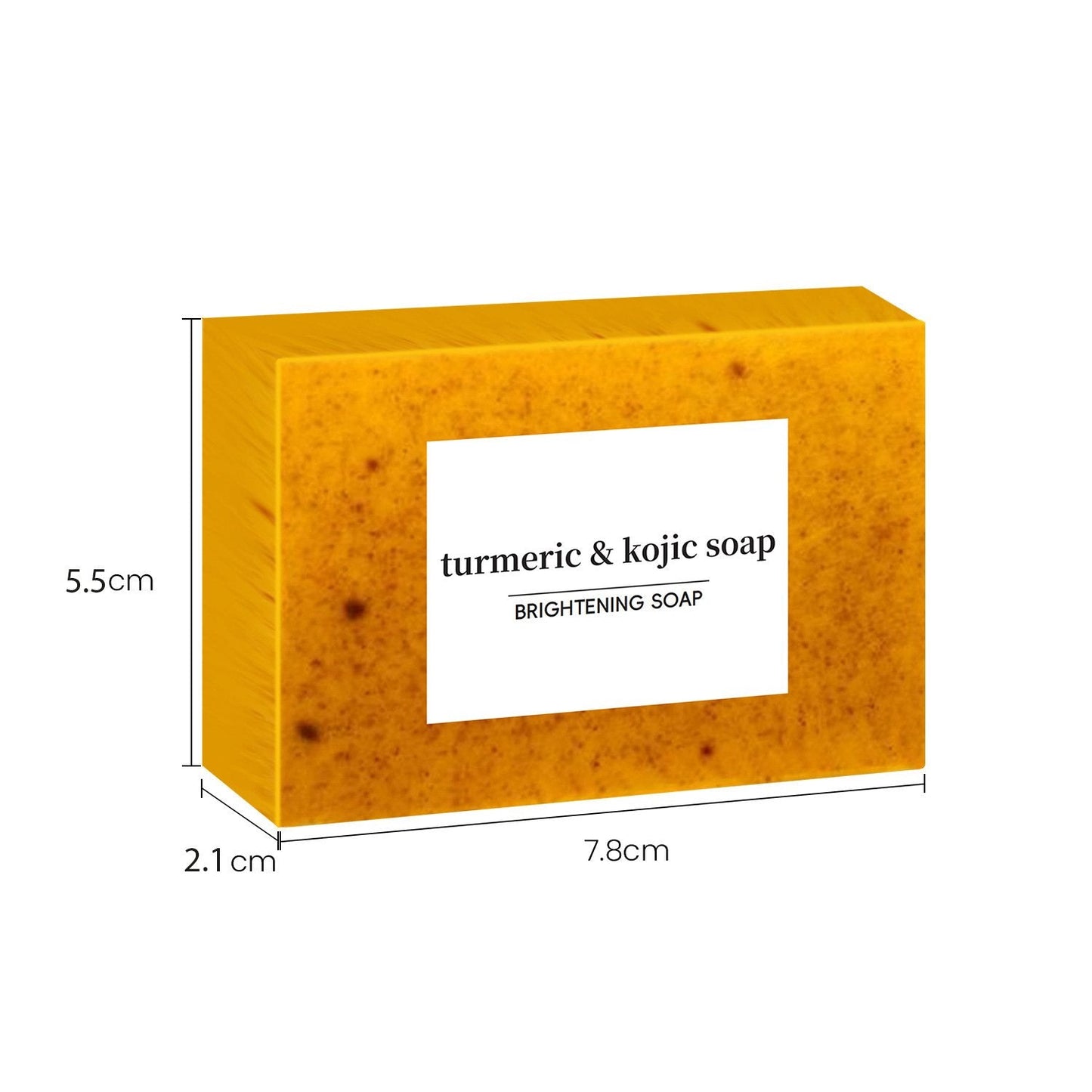 🔥Hot Sale ✨African Exfoliating Net Sponge（with Lemon Turmeric & Kojic Acid Brighetning Soap ）