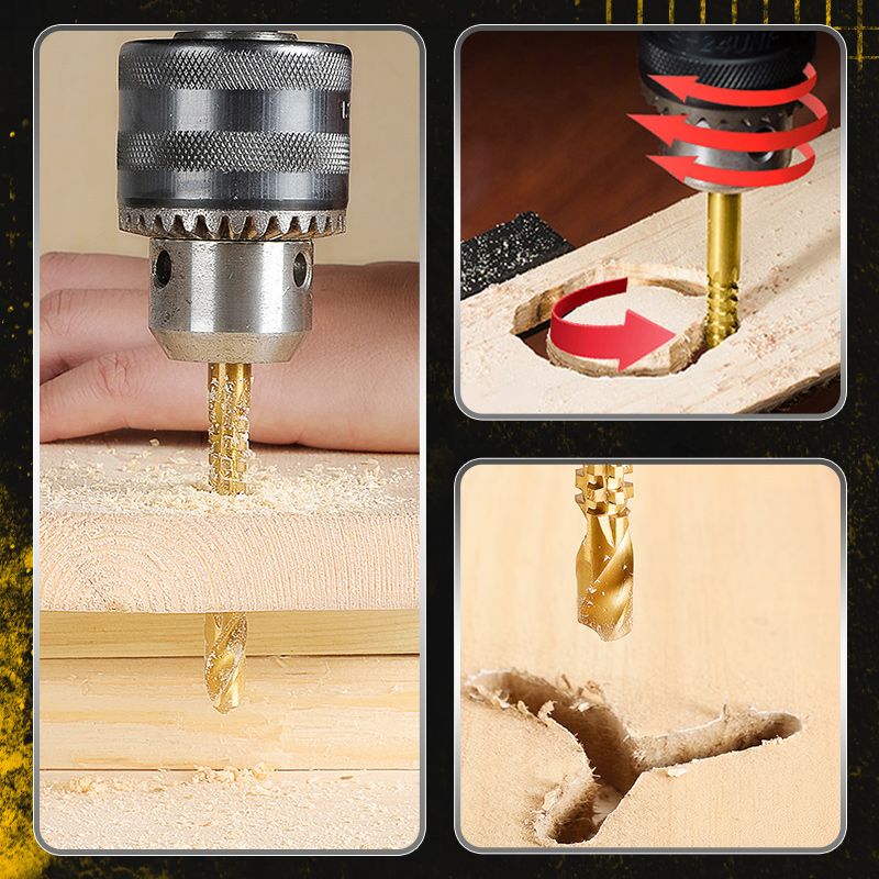 💥💥Today's Special Offers💥💥Twist Drill Bit Set Power Tool Accessories(6 Pcs )