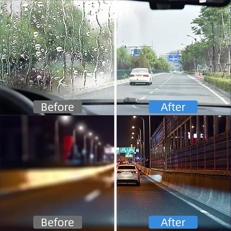 ⏳Limited Time Buy 2 Get 1 Free🔥 Auto Glass Side Window Oil Film Removal Cleaner