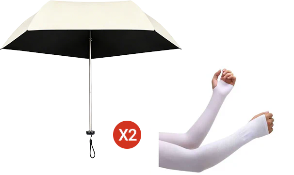 🏆 Last Day Special Price £11.99 ! 🔥🎁Ultra-Lightweight Compact All-Weather Umbrella