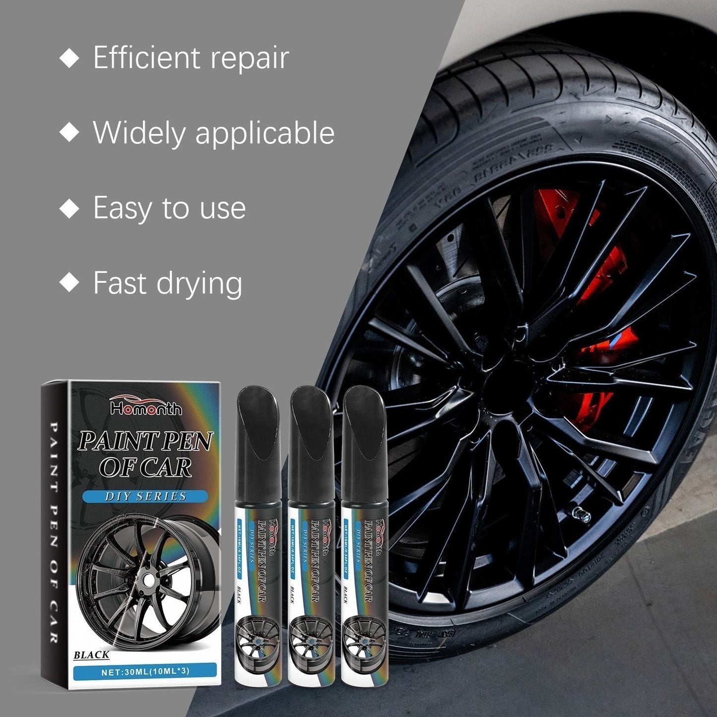 ⏳Last Day BUY 2 GET 1 FREE!!💡🔥Magic Car Scratch Repair Pen🚗 - Quick Fix for Scratches and Scuffs